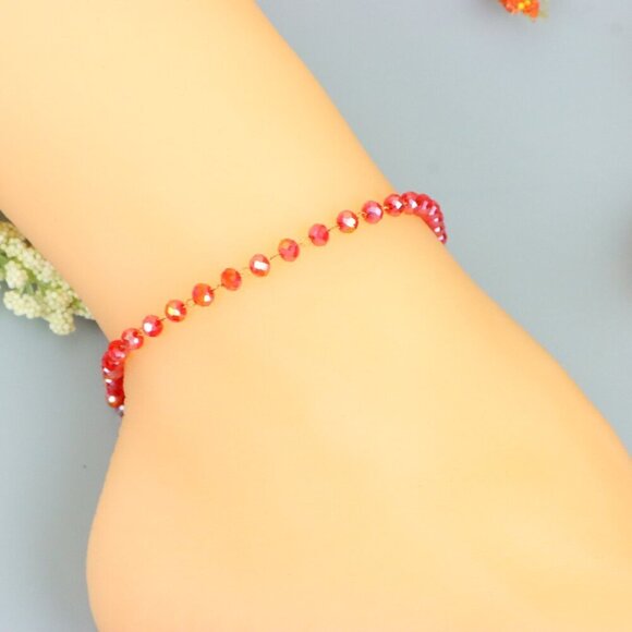 "Handmade Anklet – A Stylish Choice for Women, Thoughtful Gift Idea, EVCH1184 - Picture 4 of 8